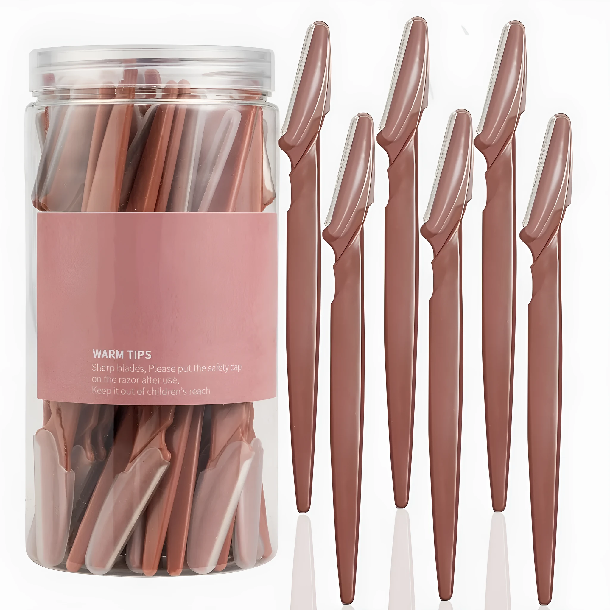Set of brown PS eyebrow pencils 14.8cm each for home beauty brow shaping