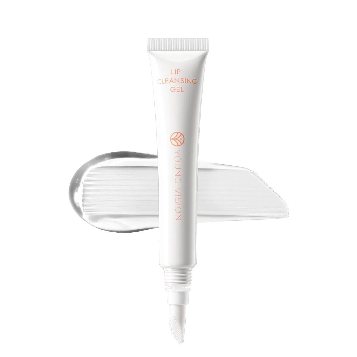 Three-in-one lip makeup remover gel in standard bottle for gentle waterproof makeup removal