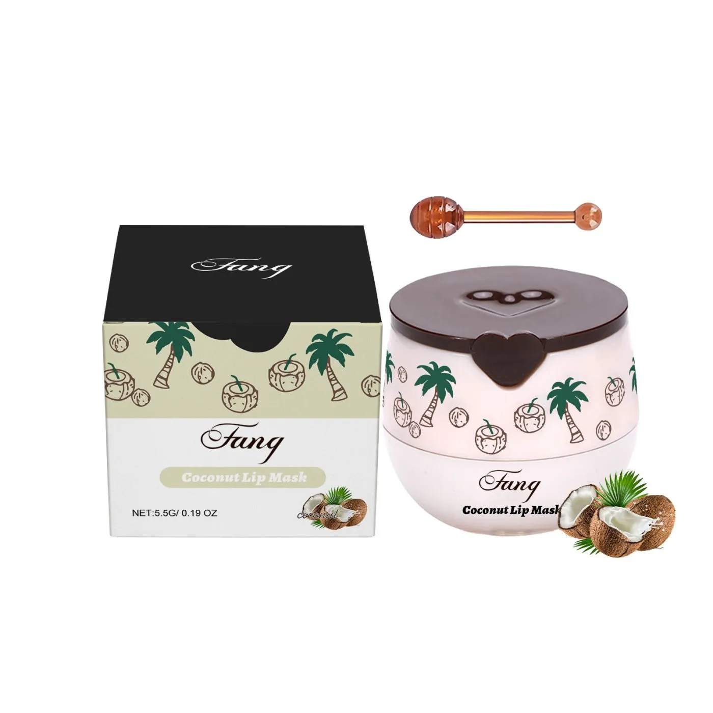 Strawberry Propolis Moisturizing Lip Mask with beeswax and vitamin E in six style options