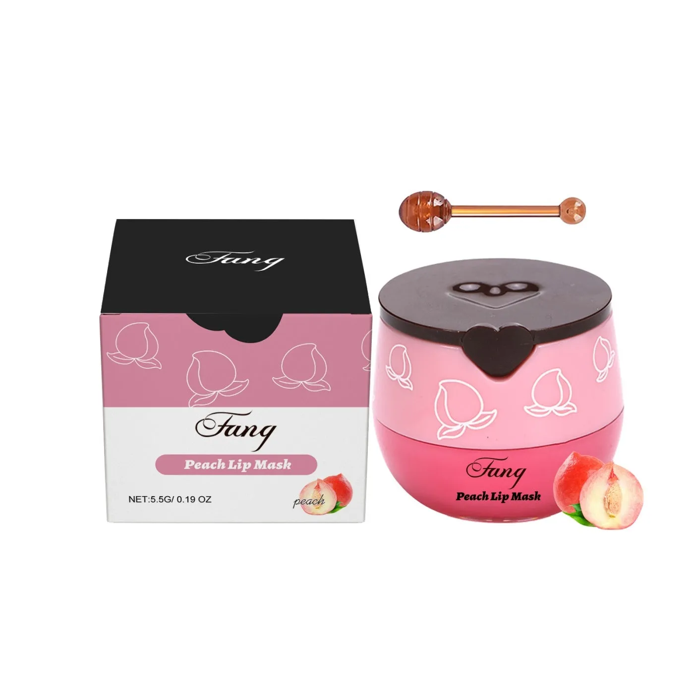Strawberry Propolis Moisturizing Lip Mask with beeswax and vitamin E in six style options