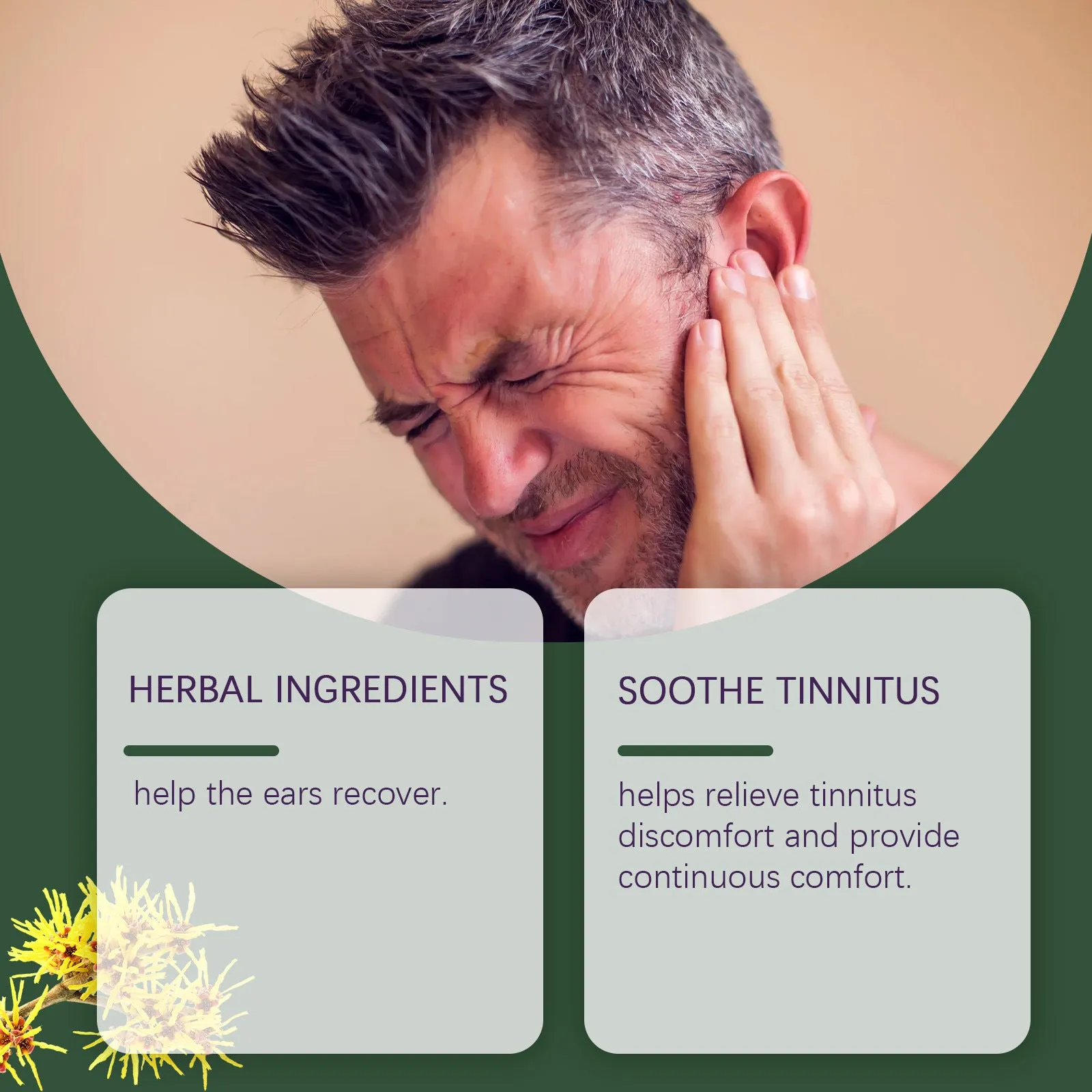 Mild Care Drops 30ml bottle with botanical formula including hamamelis and lavender oil