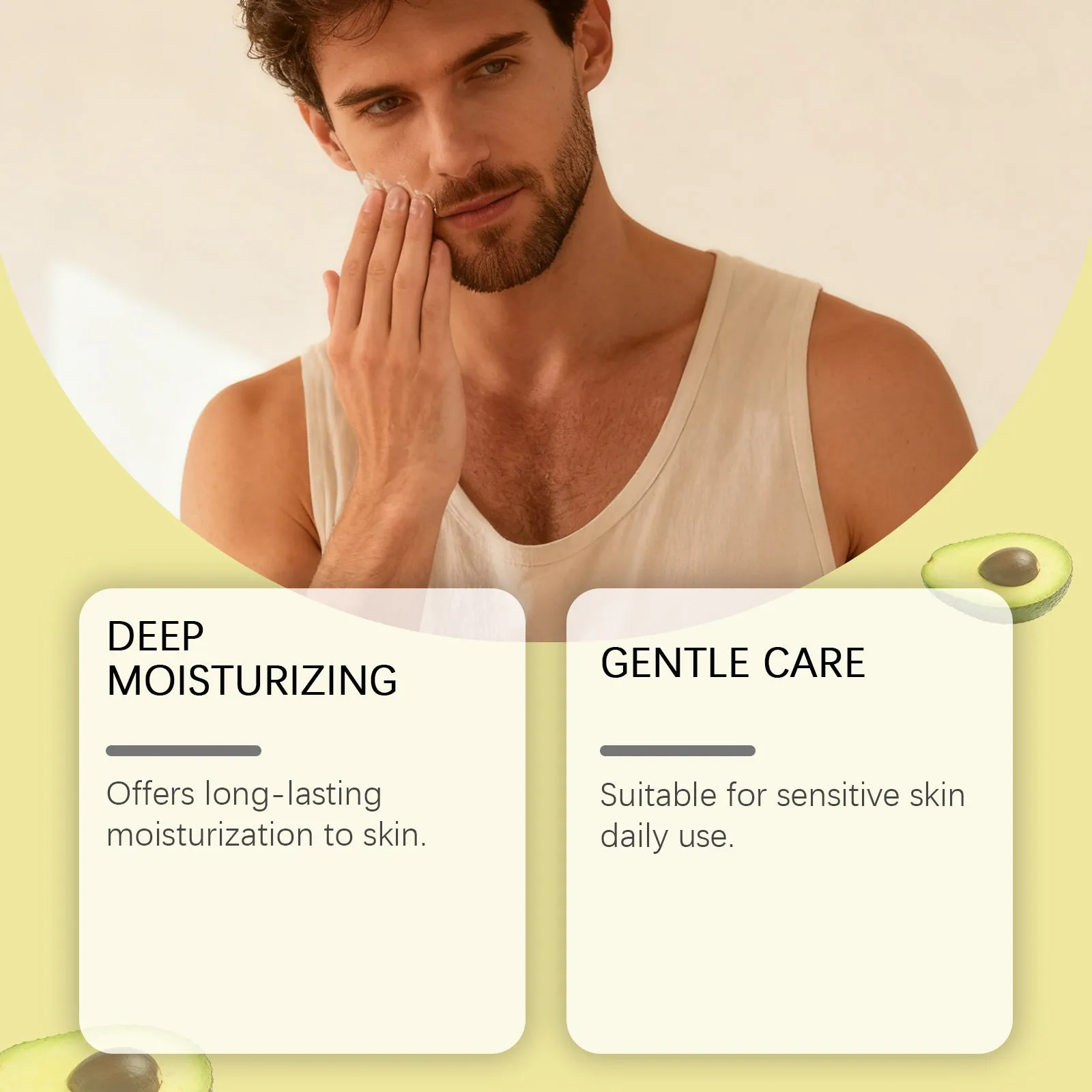Charm Body Butter For Men 100g bottle with jojoba and fruit extracts for skin conditioning