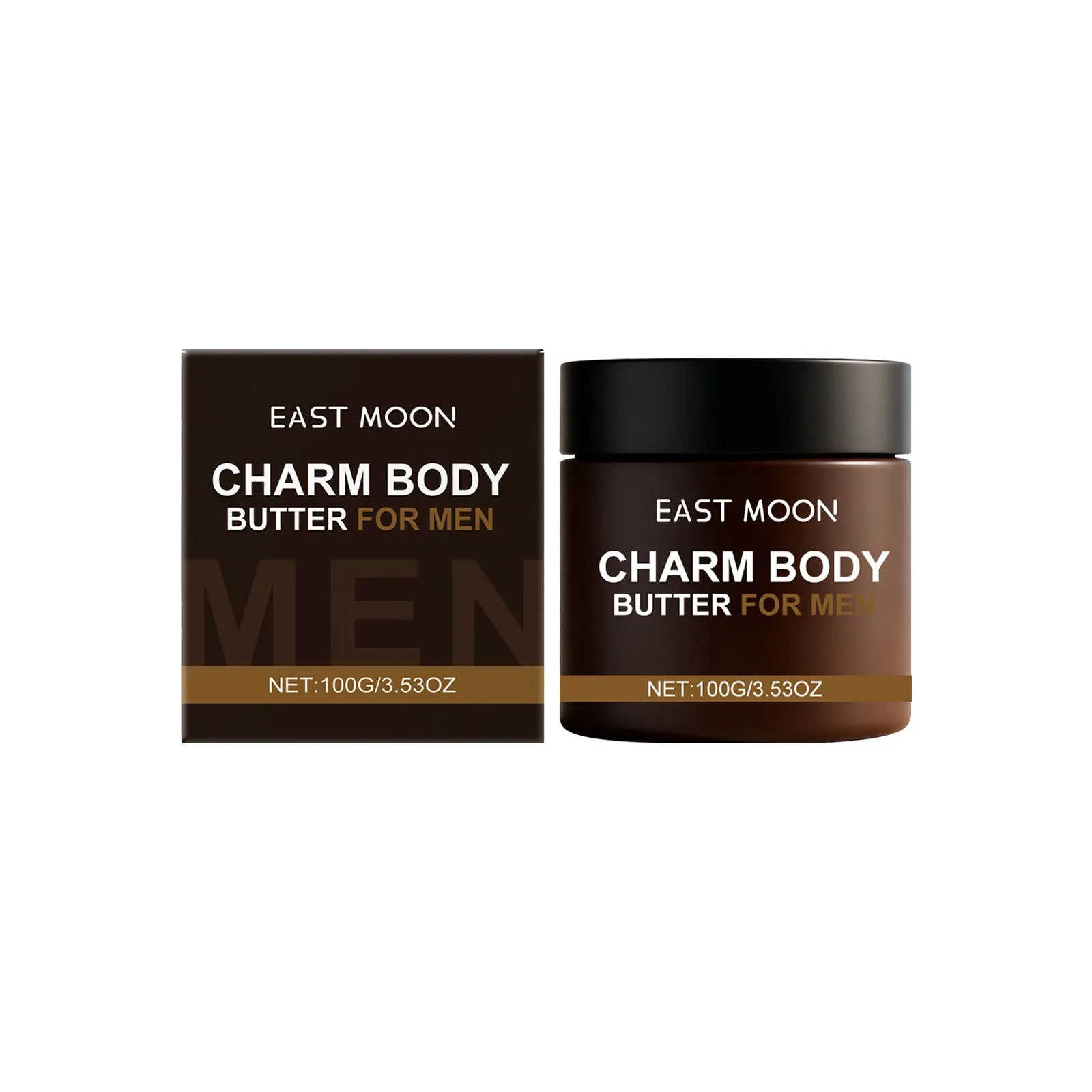 Charm Body Butter For Men 100g bottle with jojoba and fruit extracts for skin conditioning