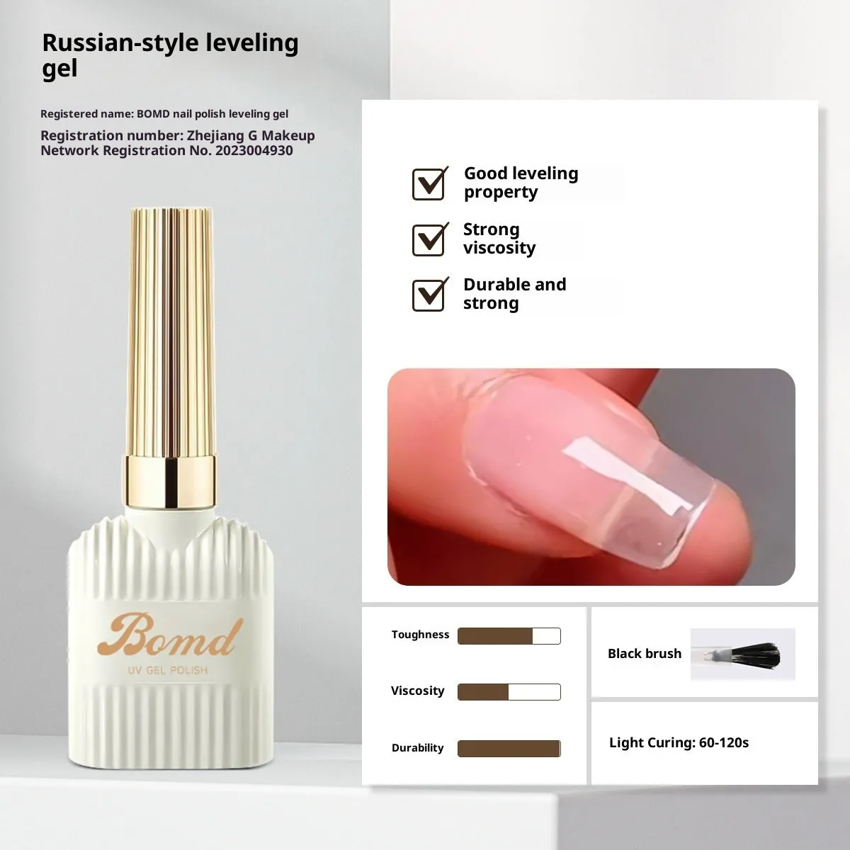 Nail adhesive kit with removable primer and crystal plated seal coat in 15ml bottles
