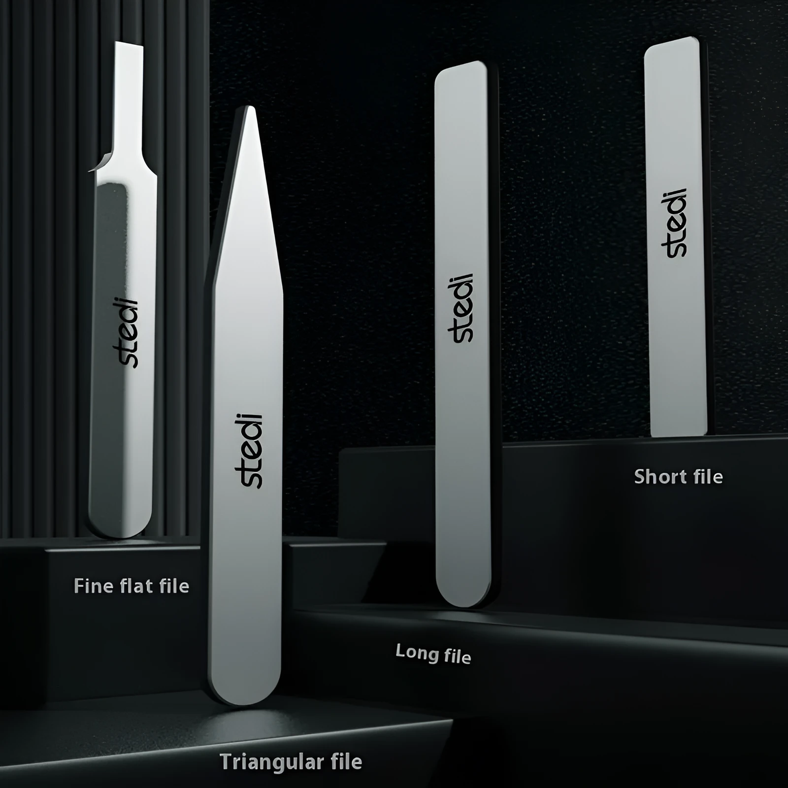 MS series glass polishing file tool for mirror edge finishing and surface polishing