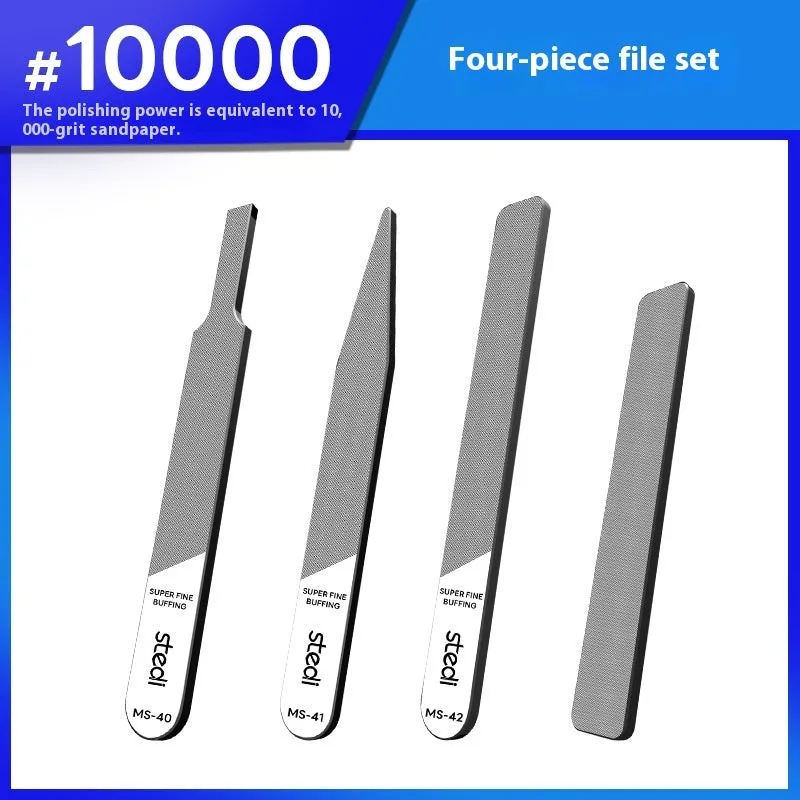 MS series glass polishing file tool for mirror edge finishing and surface polishing