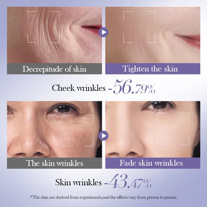 BIOAOUA Bioaqua retinol anti-wrinkle firming high moisturising 6-piece facial care gift box with six products on display