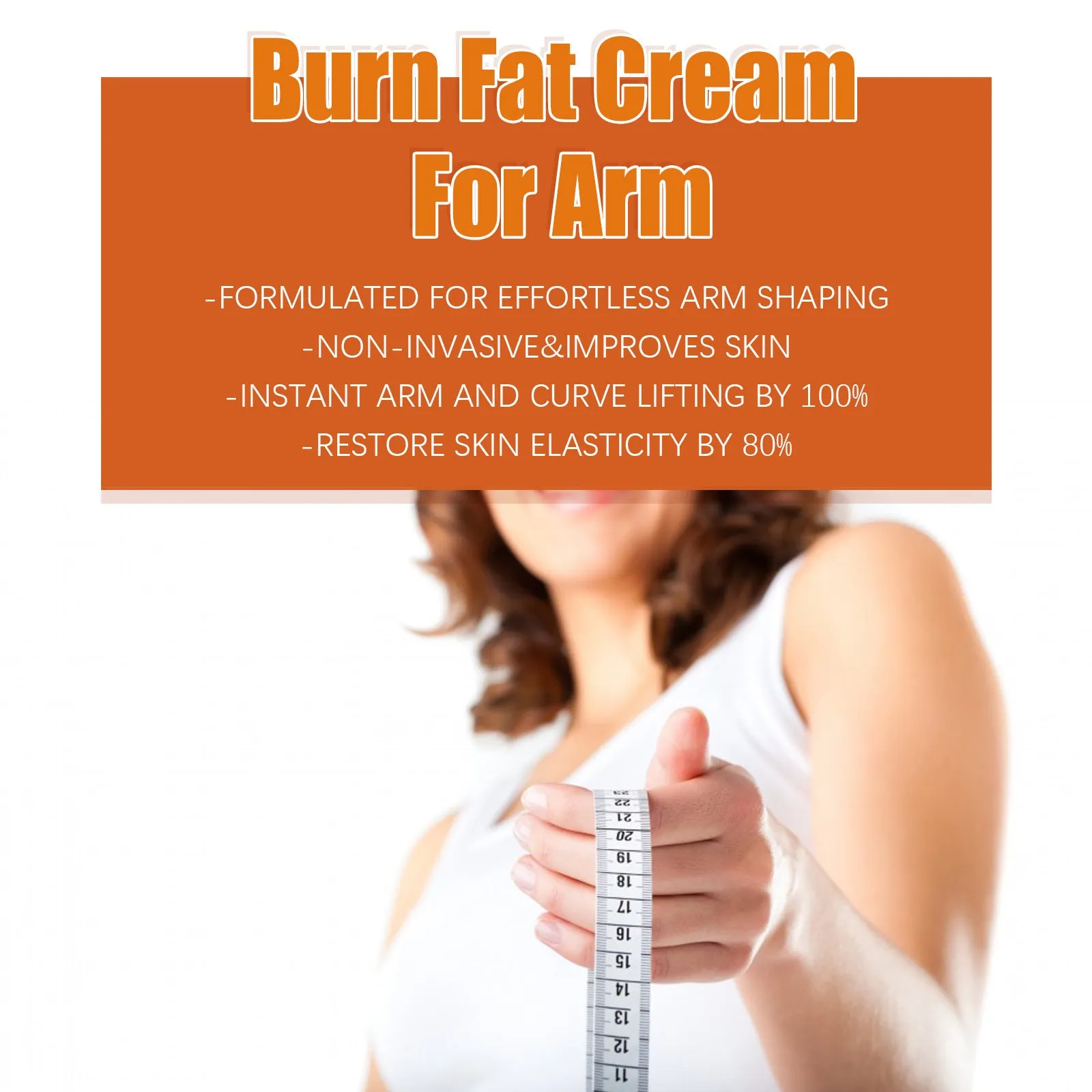 20g tube of body firming massage cream with botanical extracts