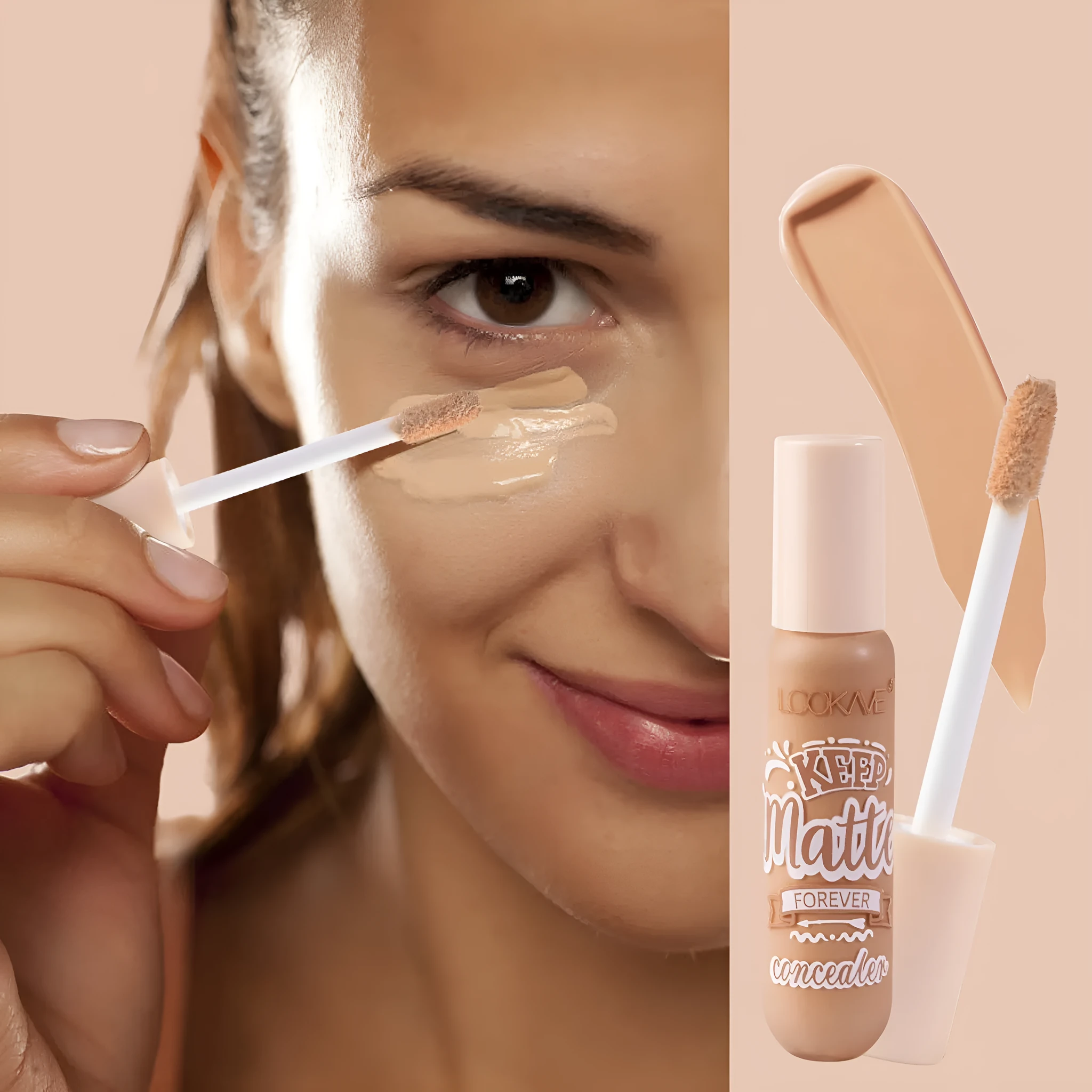 LK57C liquid concealer pen 8g in six shades Ivory to Honey