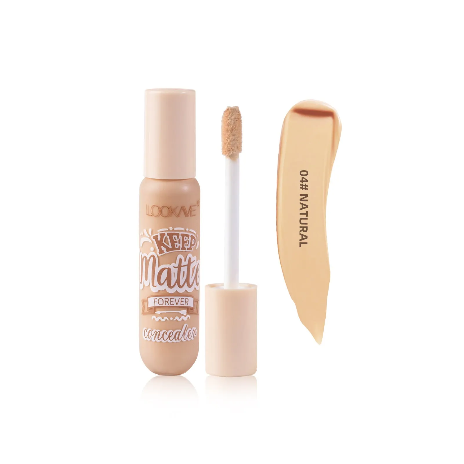 LK57C liquid concealer pen 8g in six shades Ivory to Honey