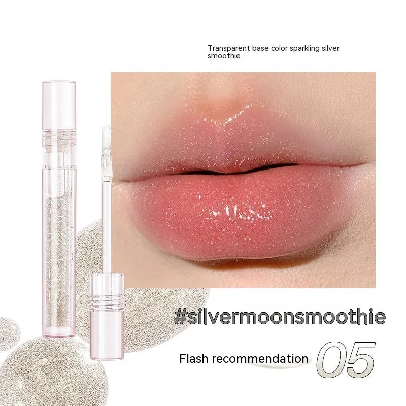 Uiss Star Frozen Crushed Ice Lip Oil in transparent shuiguang finish with 2ml net content