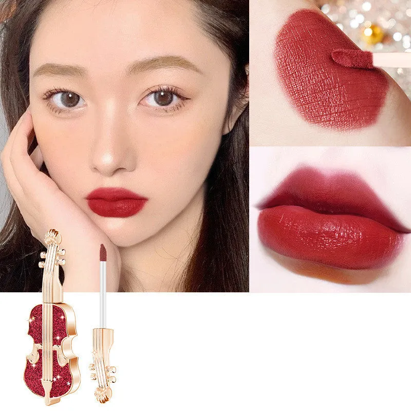 Violin Soft Mist Velvet Air Lip Glaze in five shades with soft matte finish