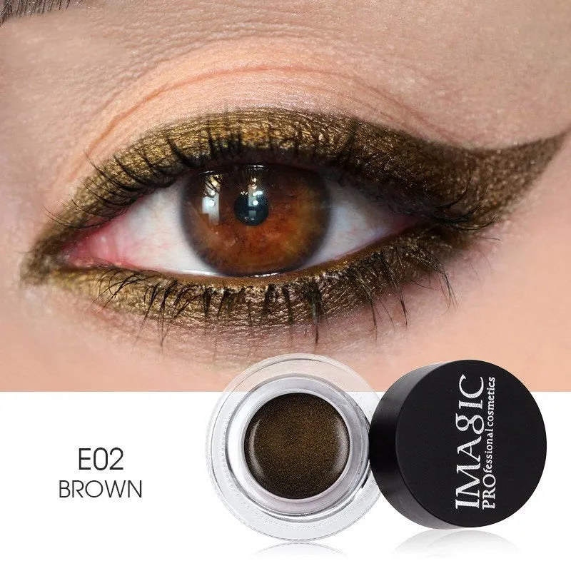 Three brush pen eyeliners in colours E01, E02, and E03 for big eye makeup definition