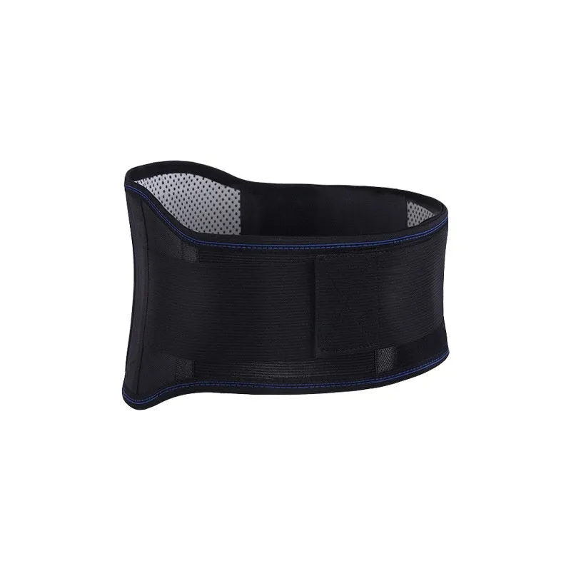 Waist supporter magnet steel plate lumbar belt in use during exercise, sizes M L XL