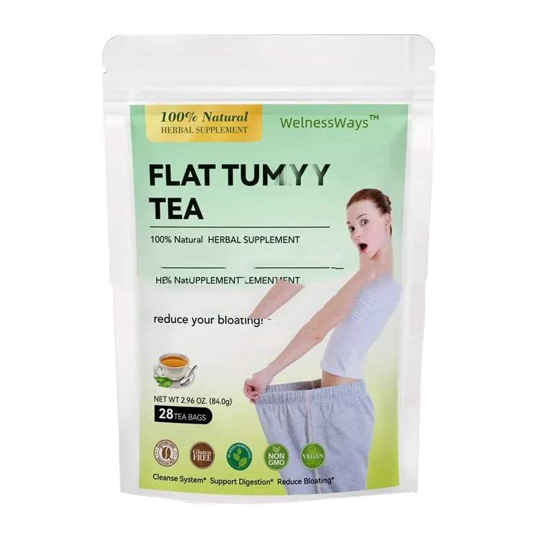 28-day women's herbal tea assortment with 16 different blends including slimming, detox and skin teas