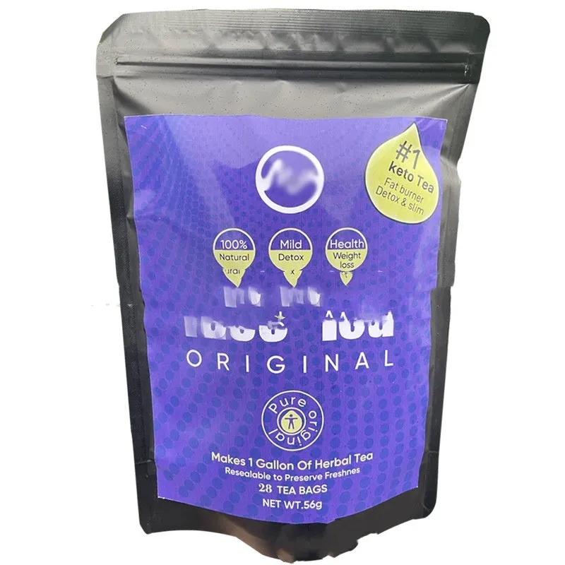 28-day women's herbal tea assortment with 16 different blends including slimming, detox and skin teas