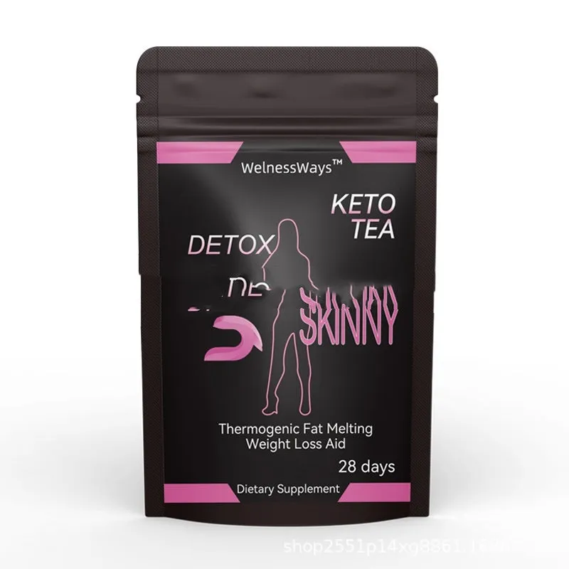 28-day women's herbal tea assortment with 16 different blends including slimming, detox and skin teas