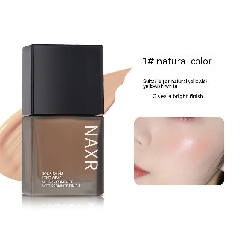 Liquid Foundation for Oil Control and Brightening Neutral Oily Dry Sensitive Mixed Skin 01 Natural Color 02 Ivory White 30ml