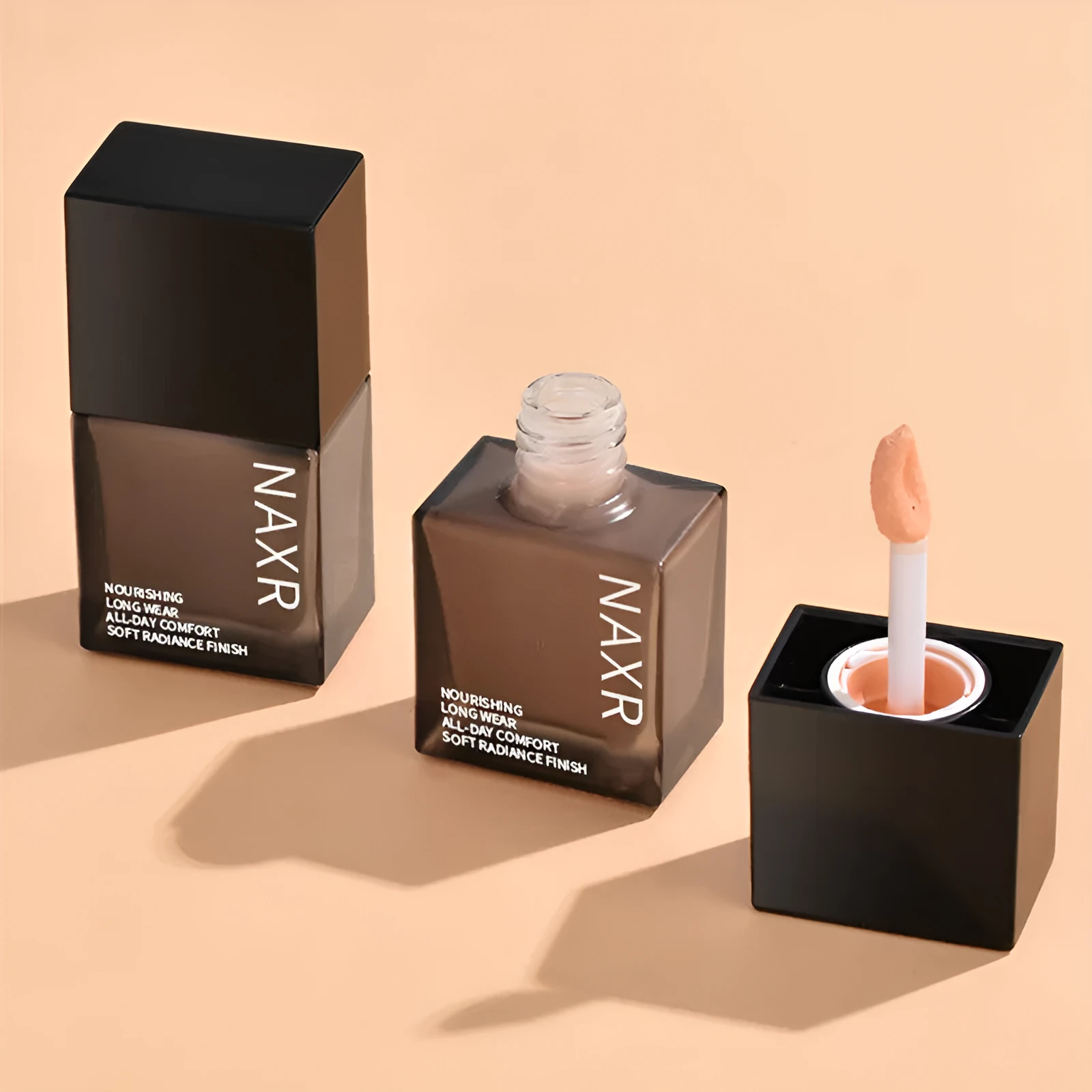 Liquid Foundation for Oil Control and Brightening Neutral Oily Dry Sensitive Mixed Skin 01 Natural Color 02 Ivory White 30ml