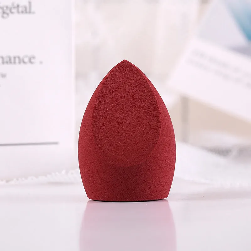 Rubycell cosmetic egg makeup sponge ball in super soft synthetic sponge, 40mm by 60mm, smear-proof for foundation blending