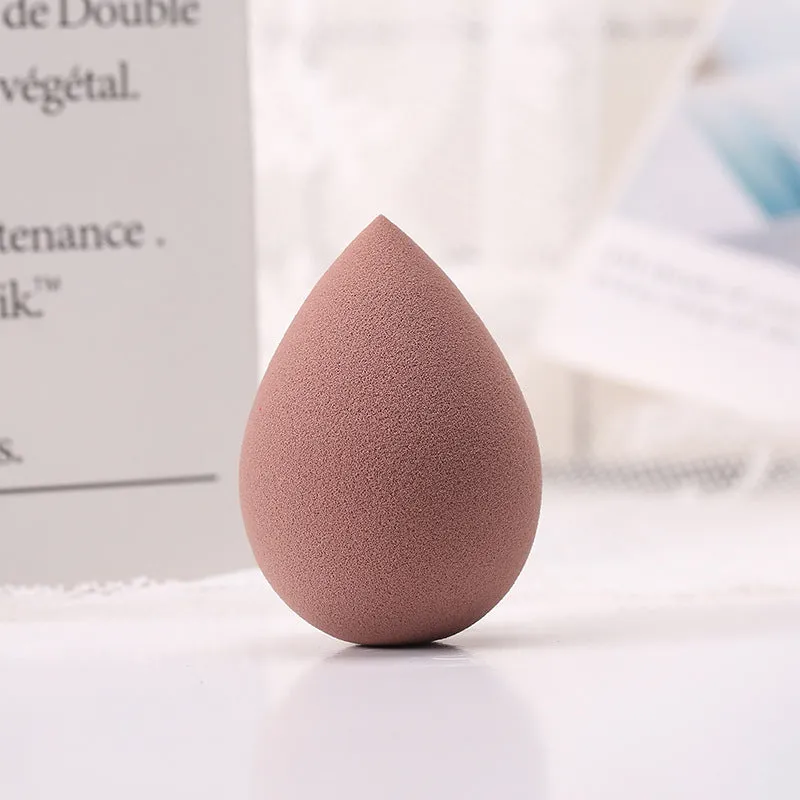 Rubycell cosmetic egg makeup sponge ball in super soft synthetic sponge, 40mm by 60mm, smear-proof for foundation blending