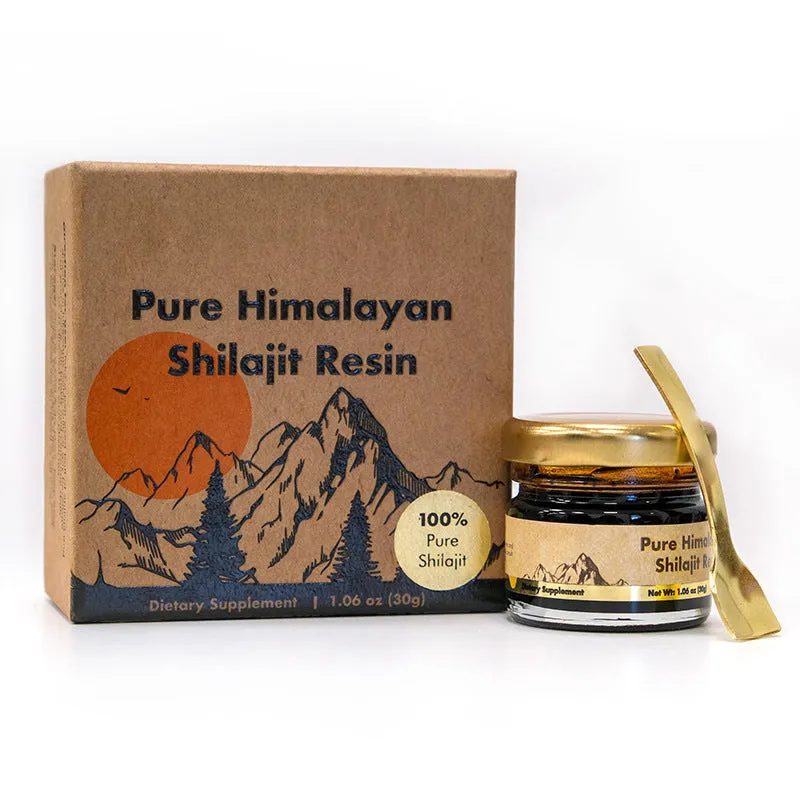 Xilaizhi Cream Shilajit Resin Natural Organic Supplement Bitter or Sweet Taste 30g 50g Jar Potent Mineral Nutrient Resin for Vitality and Energy Support