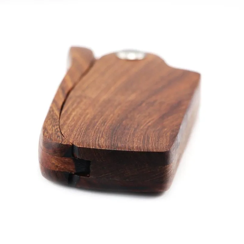 Folding comb with PU leather bag for men's beard care and travel storage