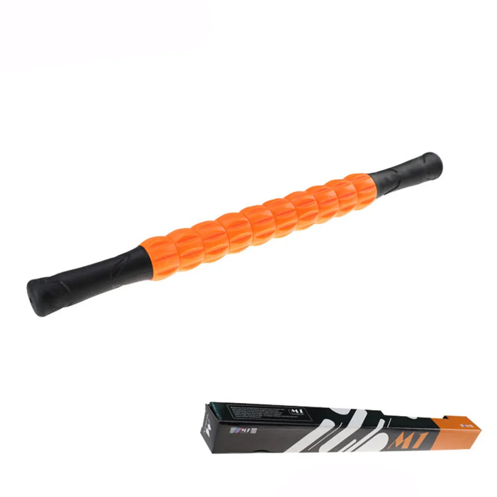 PVC massage stick 47 x 3.8 cm for full body muscle relief, available in multiple colours