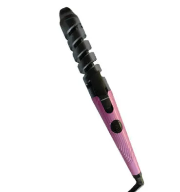 Sungdin xd-178 red professional spiral hair curler with anion care and anti-scalding feature