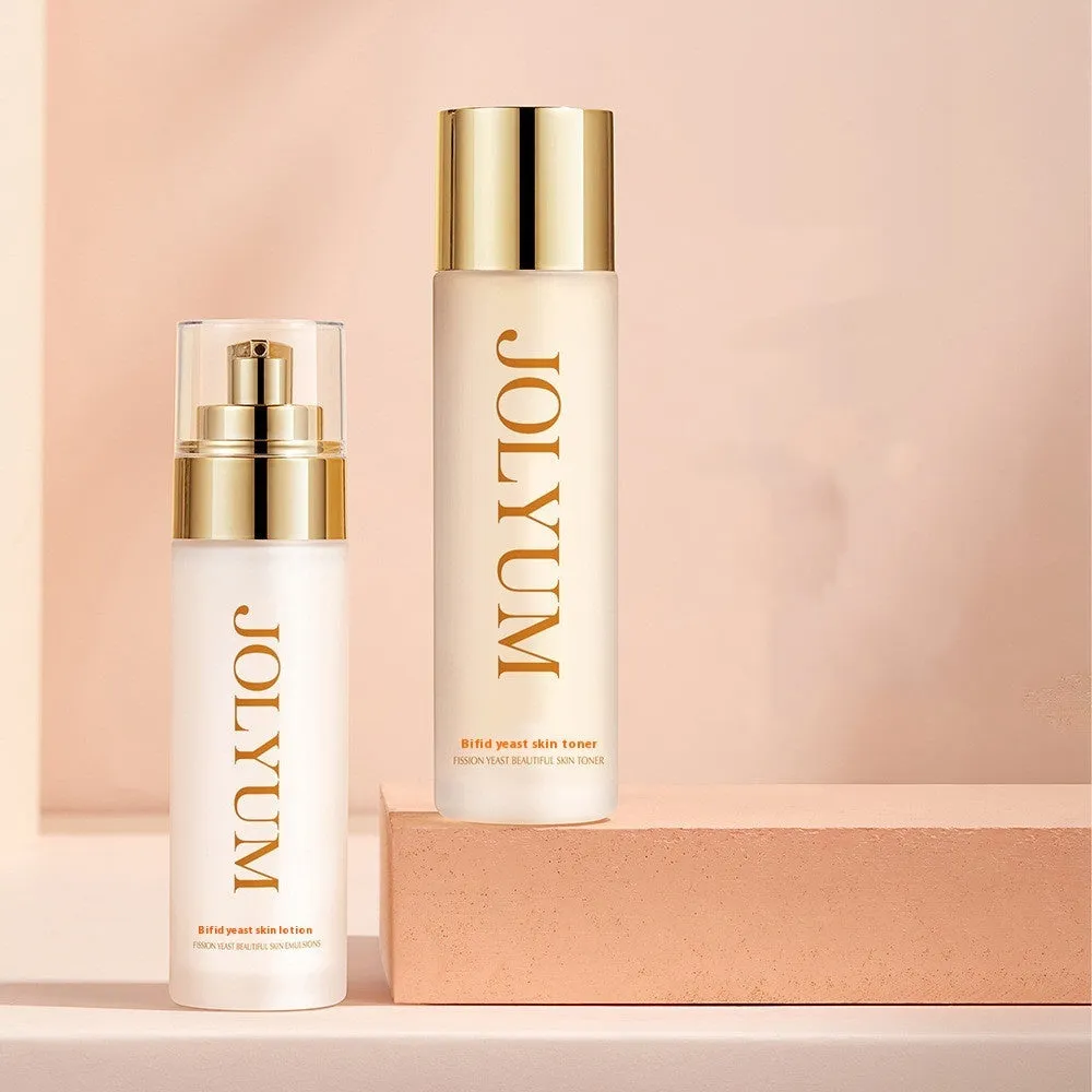 Hydrating water bank essence toner and lotion set with bifid yeast 120ml and 80ml
