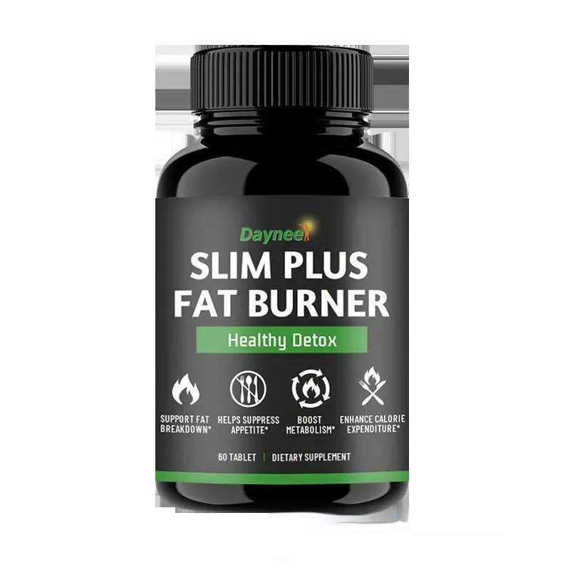 Bottle of slimming tablets candy fat burning weight loss capsules 60 tablets per bottle dietary supplement for weight management