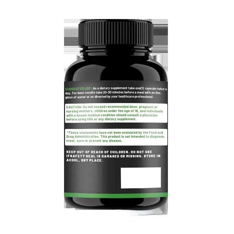 Bottle of slimming tablets candy fat burning weight loss capsules 60 tablets per bottle dietary supplement for weight management