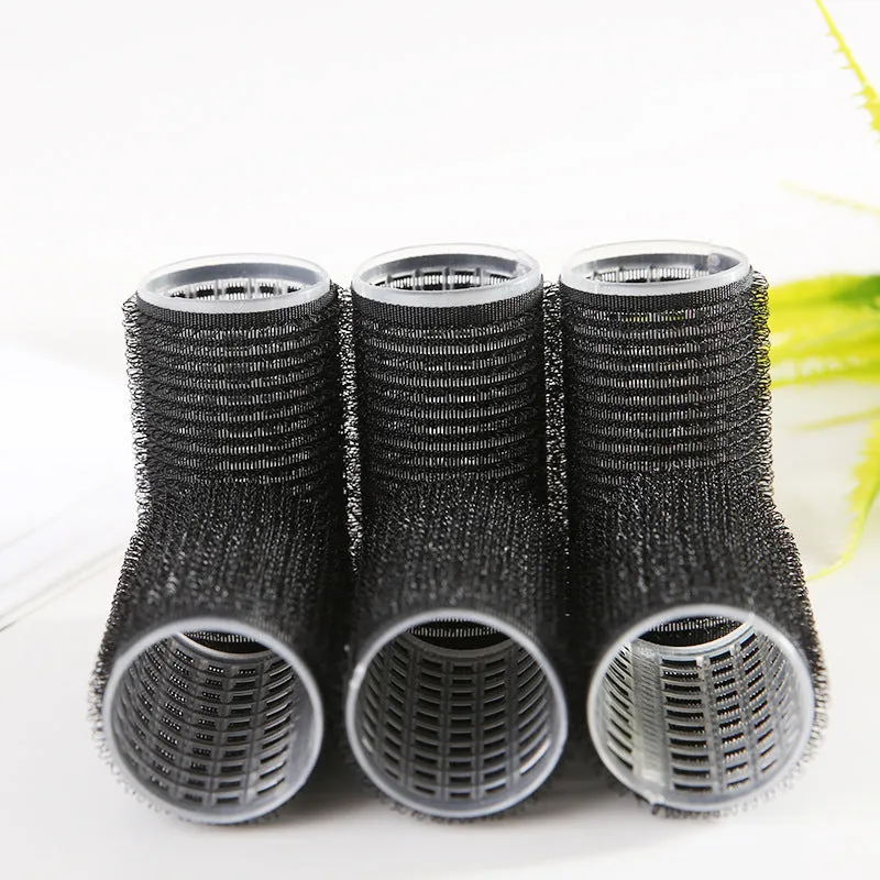 Black cylindrical curling barrel 3x6.3cm for bangs styling