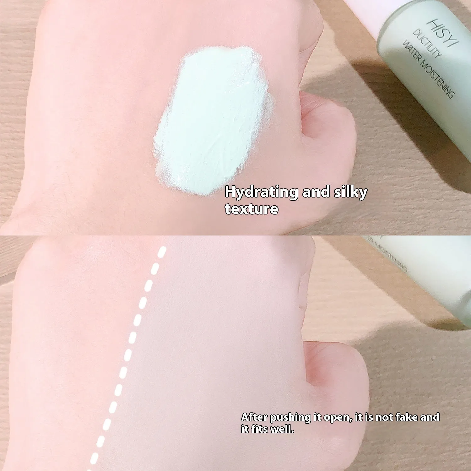 Silky clear brightening makeup primer in three colour-coded specifications