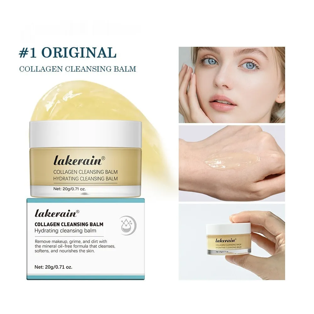 Rose fragrance mild refreshing makeup remover cleansing cream 20g tube for face and lips