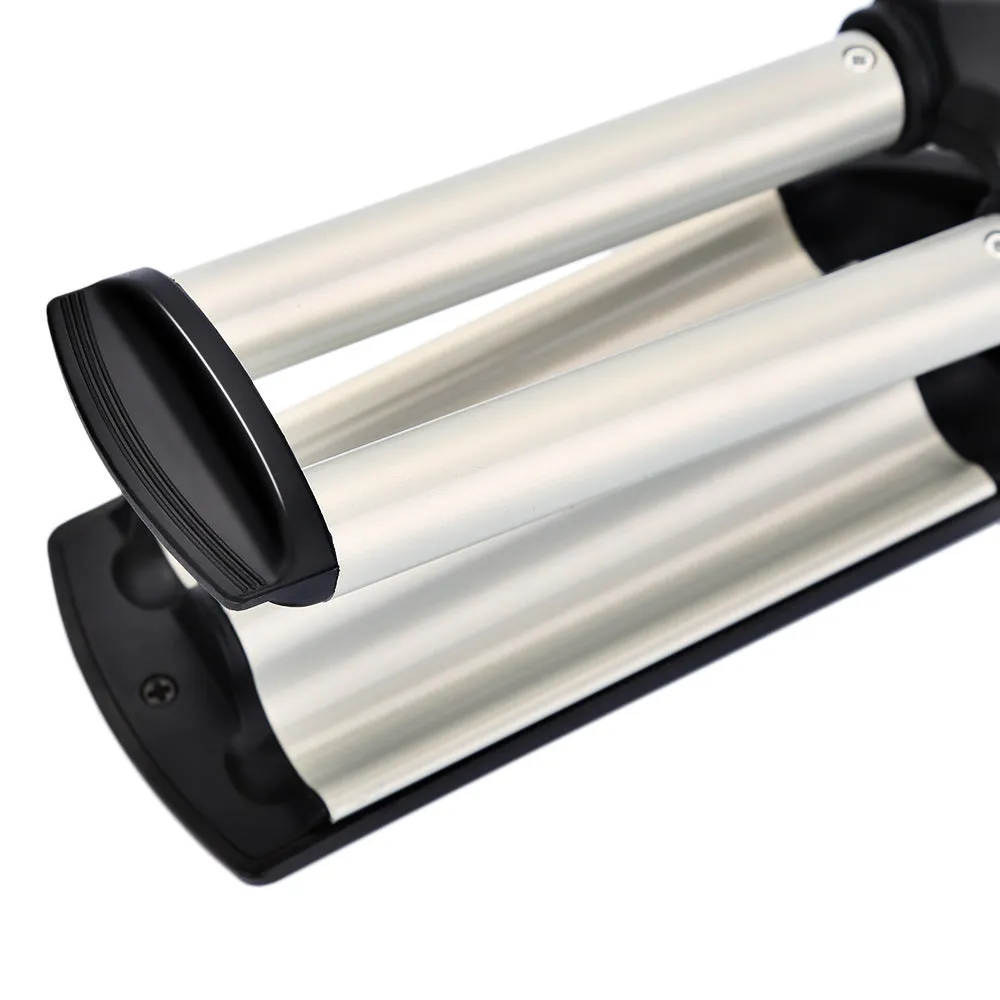 Short hair curling iron with black ceramic barrel 16-20mm and 10 heat settings