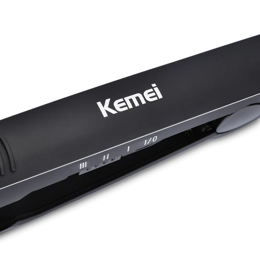 Short hair curling iron with black ceramic barrel 16-20mm and 10 heat settings