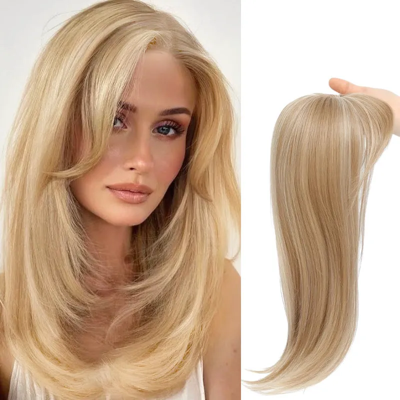 Synthetic high temperature fibre clip-in hair extension wig shown in one of six available style colours.