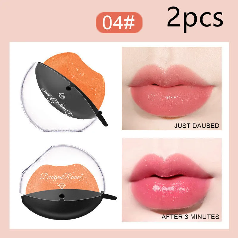 Lazy Lips Pearlescent Glitter Lipstick 9.8g in shade DR01 with pearlescent finish and water-shine effect