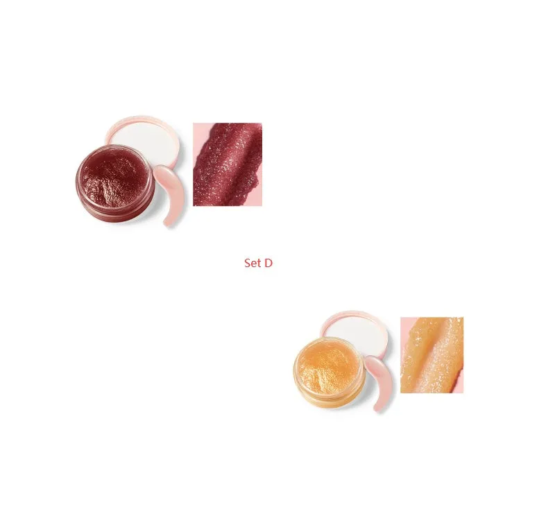 Honey Milk Soft Lip Scrub 8g in pink peach colour in a small pot with lid