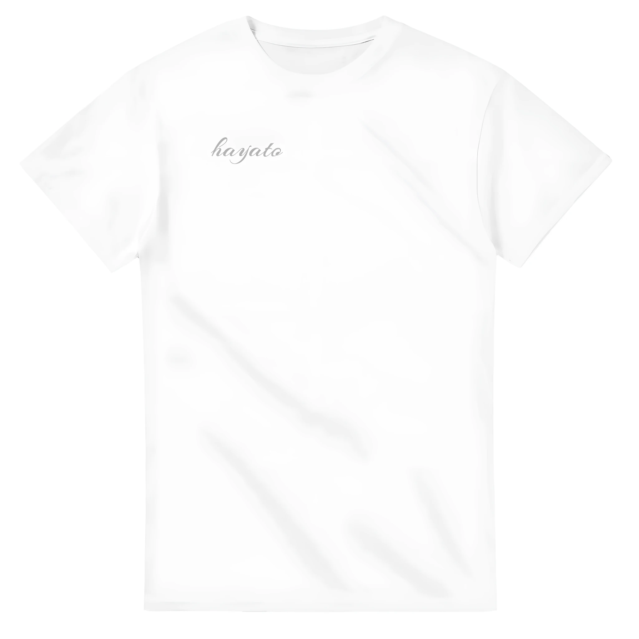 Cotton summer loose t-shirt for men and women round neck short sleeves pullover in picture style colour