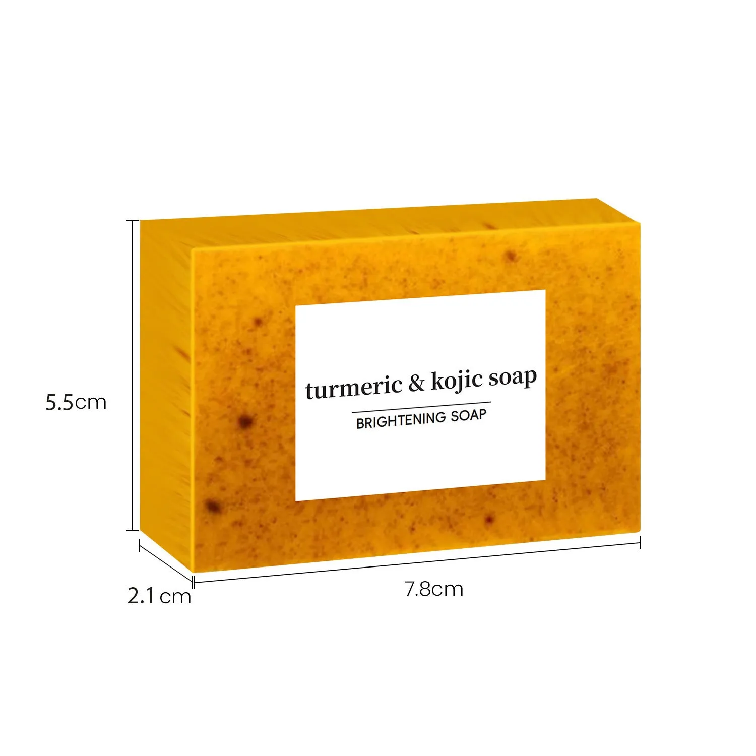 Turmeric Cleansing Mousse and Facial Cleaning Pad 30 piece set with ginger soap.