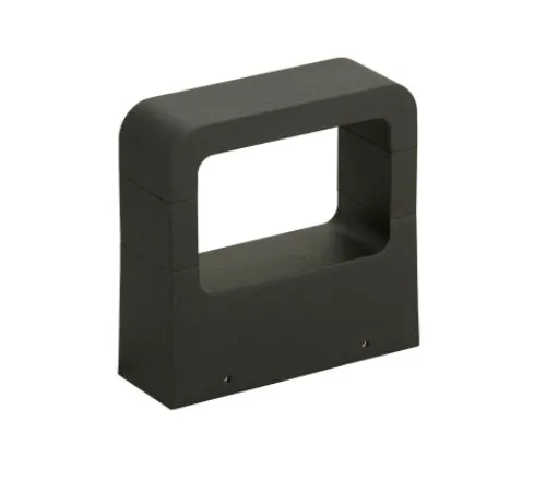 Outdoor wall lamp aluminium IP65 7W warm white 3000K for courtyard gate and porch wall