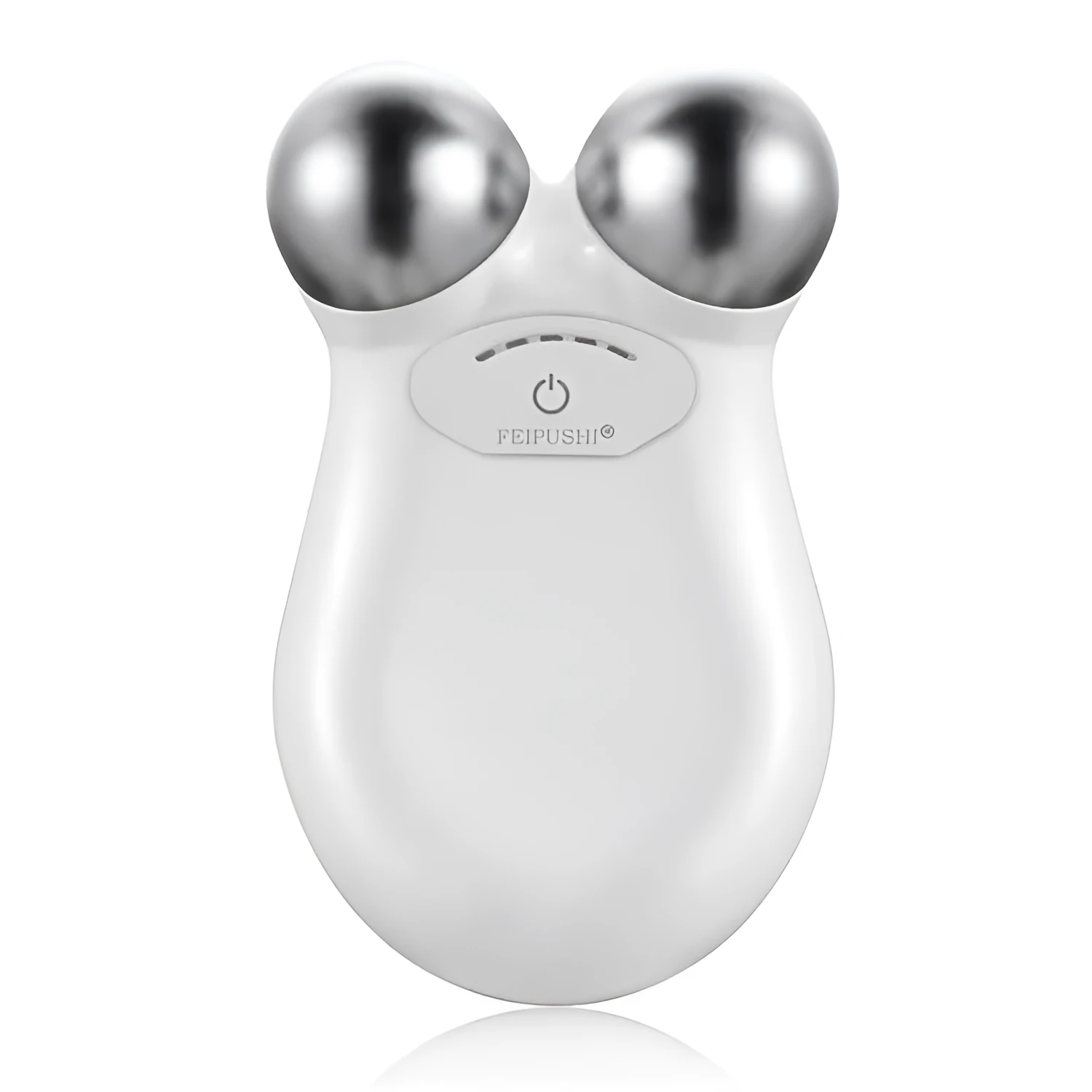 HS-858 pink and white micro current facial lifting device for skin firming treatments