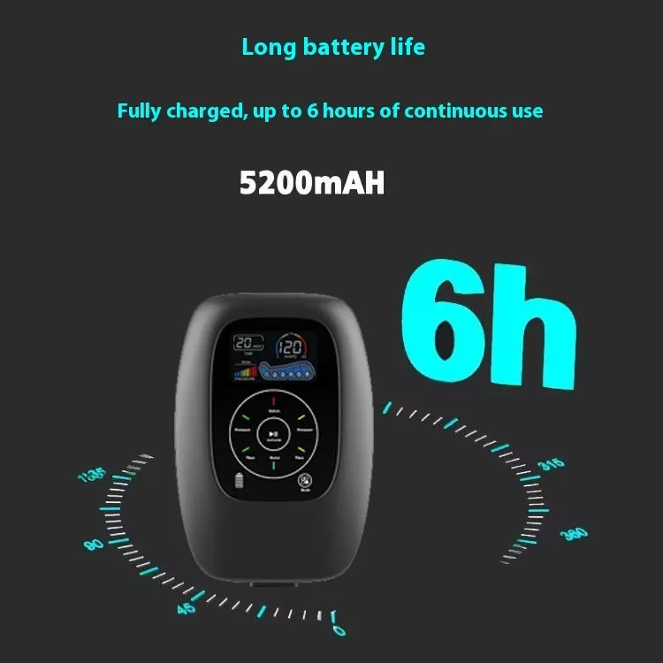 Air wave pressure leg arm waist massager unit with handheld remote control in L XL XXL sizes