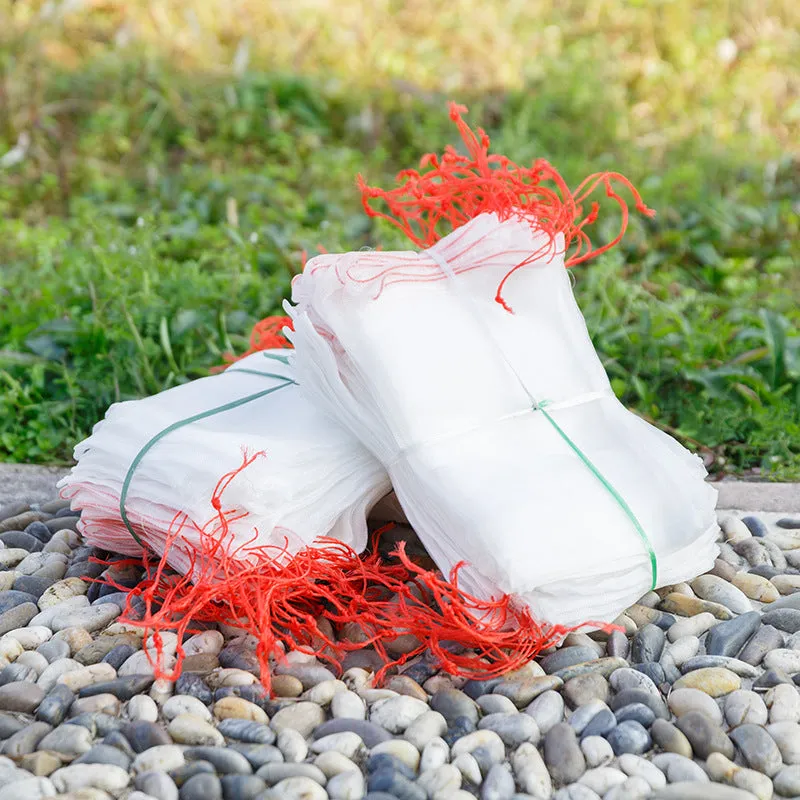 Nylon insect-proof mesh fruit bag 20x30cm reusable garden netting