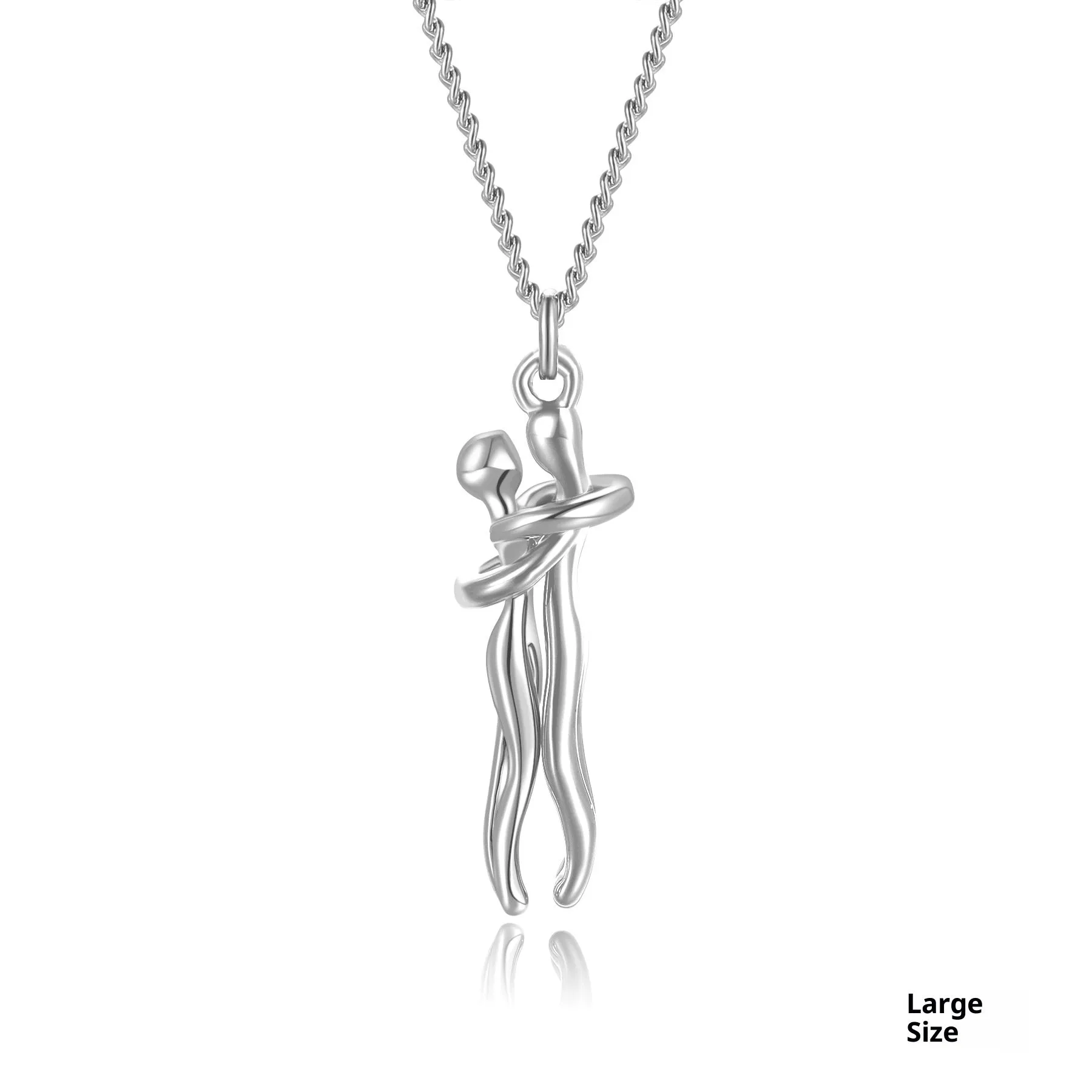 Copper collarbone pendant necklace with electroplated finish