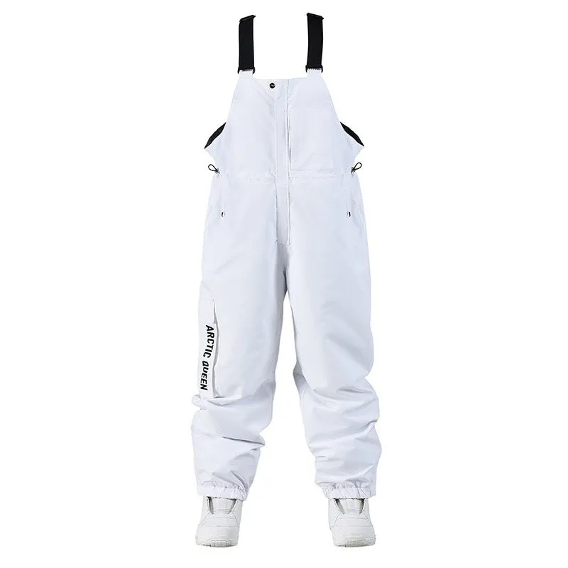 Outdoor ski suit for men and women in light gray, breathable waterproof polyester, sizes S-XXL