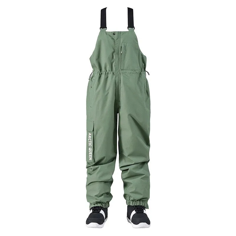 Outdoor ski suit for men and women in light gray, breathable waterproof polyester, sizes S-XXL