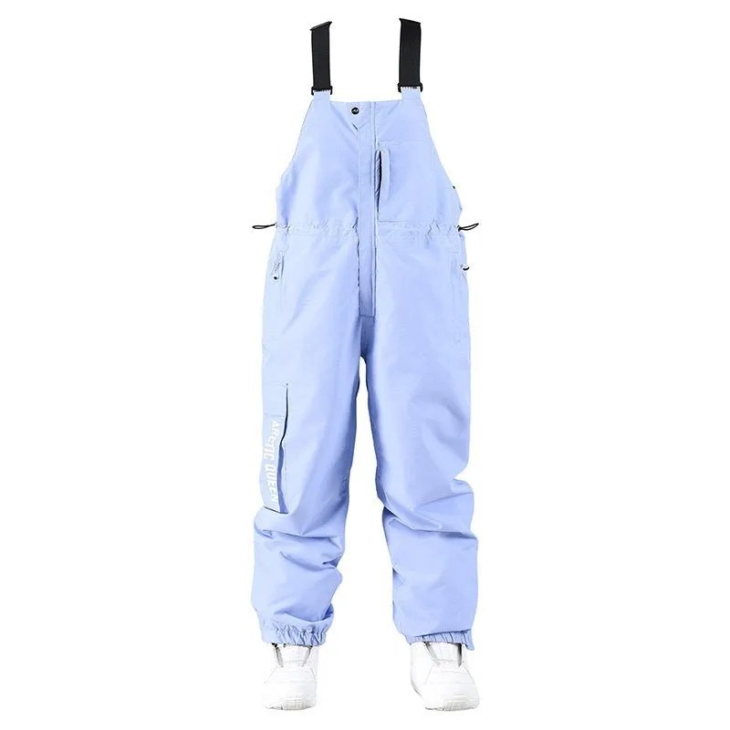 Outdoor ski suit for men and women in light gray, breathable waterproof polyester, sizes S-XXL